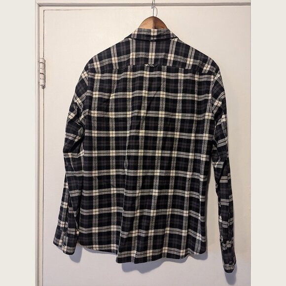 VINCE - Casual check shirt - Sz M - Picture 5 of 6